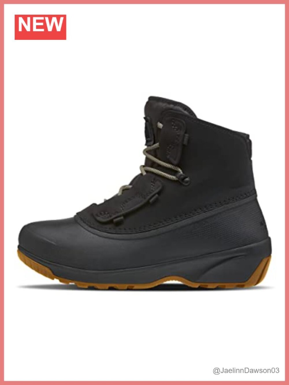 Waterproof Snow Boots with OrthoLite Cushioning & Lace-Up